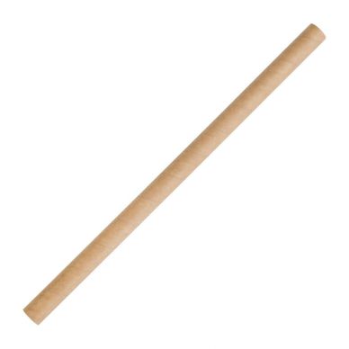 Fiesta Compostable Paper Smoothie Straws Kraft (250 Pack)