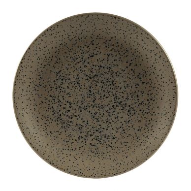 Churchill Menu Shades Caldera Coupe Plates Flint Grey 205mm (Pack of 6)