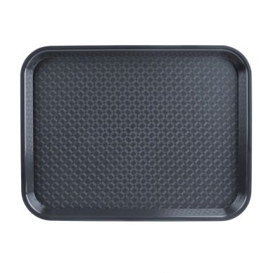 Olympia Kristallon Foodservice Tray Charcoal 265 x 345mm
