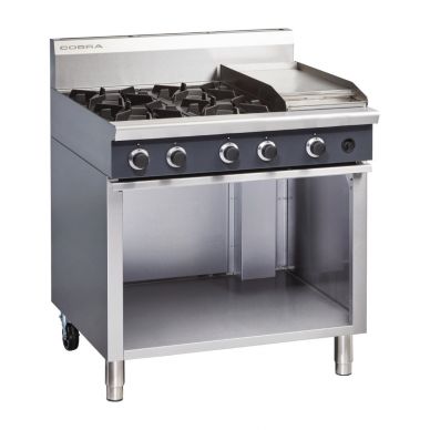 Cobra Gas Range 4 Burner with Griddle