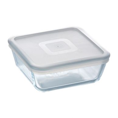 Pyrex Cook & Freeze Square Dish With Lid 2Ltr