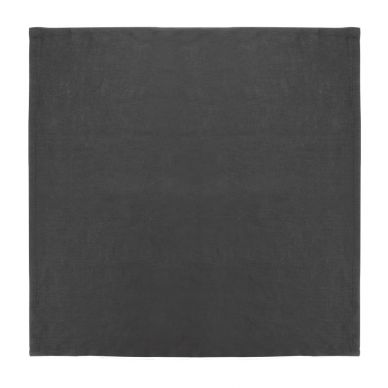 Olympia Linen Table Napkin Black 400x400mm (12 Pack)