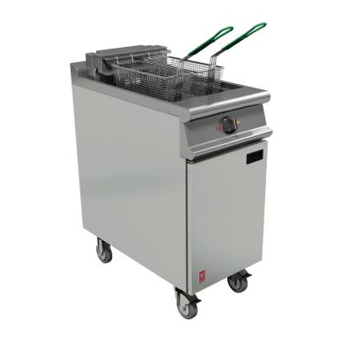 Falcon Dominator Plus Twin Basket Fryer with Filtration & Fryer Angel