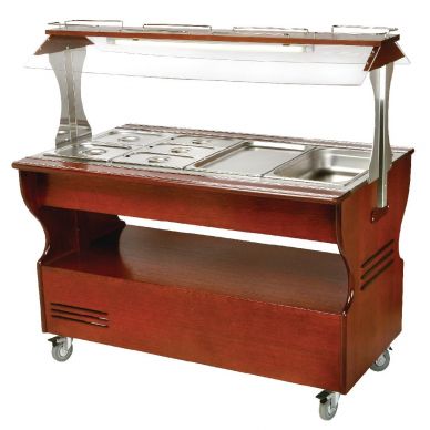 Roller Grill Warm Salad Bar Dark SB40C