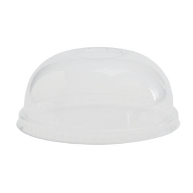 Vegware Compostable Cold Food Pot Domed Lids 350ml / 12oz and 455ml / 16oz (Pack of 500)