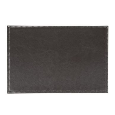 Olympia Faux Leather Placemats (Pack of 4)
