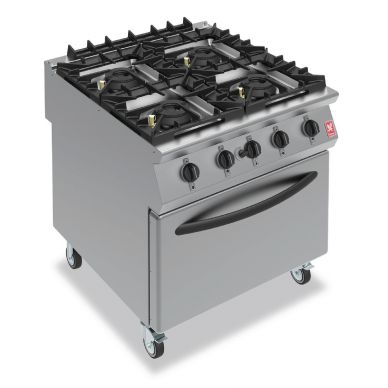 Falcon F900 Four Burner Oven Range on Castors Gas G9184