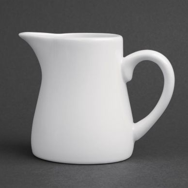 Olympia Whiteware Cream and Milk Jugs 170ml 6oz (6 pack)