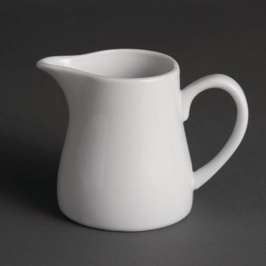 Olympia Whiteware Cream and Milk Jugs 305ml (6 Pack)