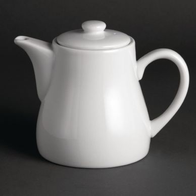 Olympia Whiteware Teapots 795ml (4 pack)