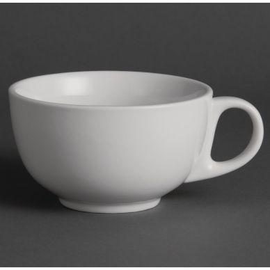 Olympia Whiteware Cappuccino Cups 425ml 15oz (12 Pack)