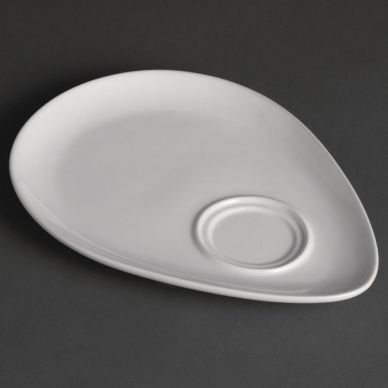 Olympia Whiteware Snack Plates 240mm (12 pack)