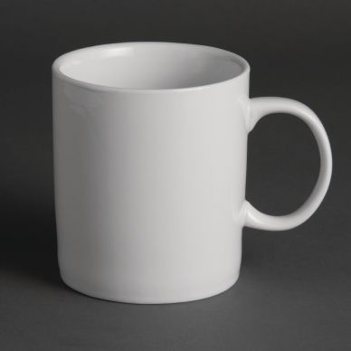 Olympia Whiteware Standard Mugs 483ml 17oz (Pack of 12)