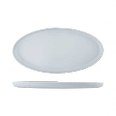 White Copenhagen Oval Melamine Dish 55 x 27.5cm