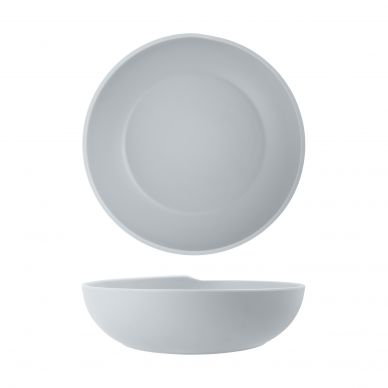 White Copenhagen Melamine Bowl 28 x 7.5cm - Pack of 4