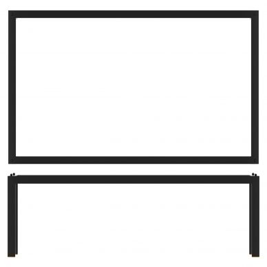 Black Luxor Metal GN1/1 Riser 53 x 32.5 x 17cm