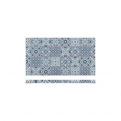 Blue Marrakesh Melamine GN1/3 Slab 32.5 x 17.6cm