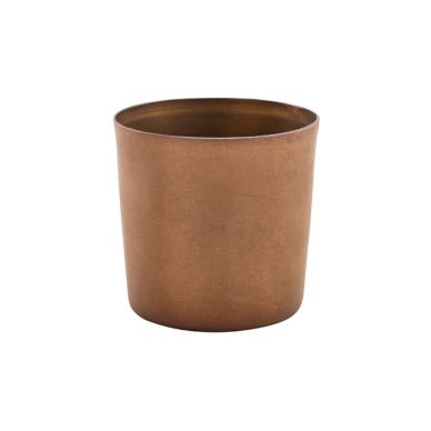 GenWare Copper Vintage Steel Serving Cup 8.5 x 8.5cm - Pack of 12