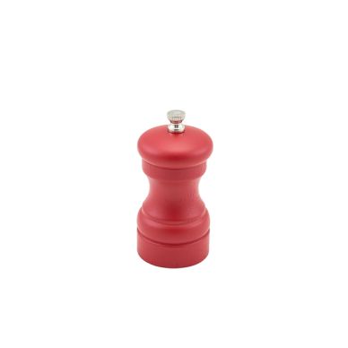 GenWare Red Wooden Salt/ Pepper Grinder 10cm