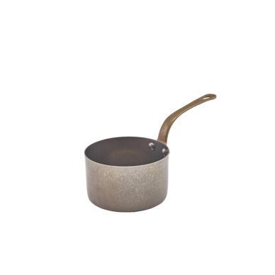 GenWare Vintage Steel Mini Sauce Pan 9 x 5.25cm - Pack of 6