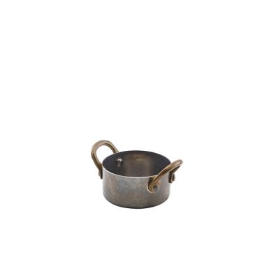 GenWare Vintage Steel Mini Casserole Dish 7 x 3.75cm - Pack of 6
