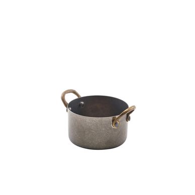 GenWare Vintage Steel Mini Casserole Dish 9 x 5.25cm - Pack of 6