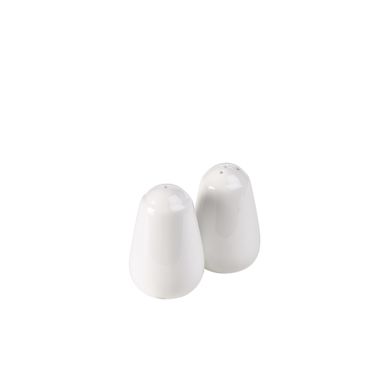 Genware Porcelain Salt Shaker 7cm/ 2.75