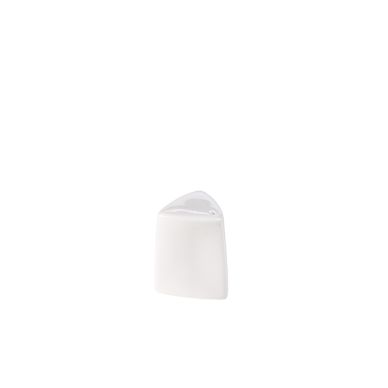 Genware Porcelain Triangular Salt Shaker 6cm/ 2.5