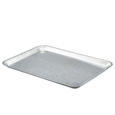 Galvanised Steel Tray 37x26.5x2cm - Pack of 12