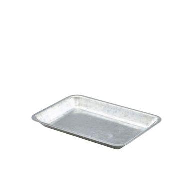 Galvanised Steel Tray 20x14x2cm - Pack of 24