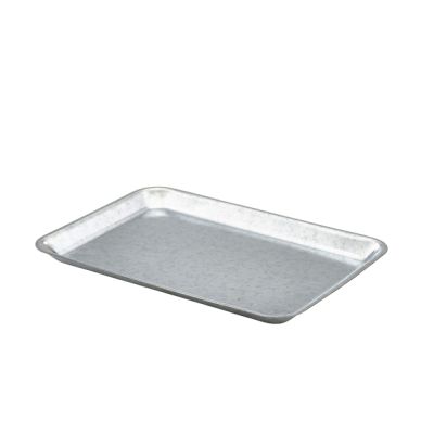 Galvanised Steel Tray 31.5x21.5x2cm - Pack of 12