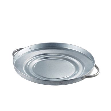 Galvanised Steel Bin Lid 27.5cm Dia - Pack of 24