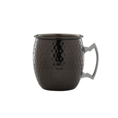 Barrel Gun Metal Mug 55cl/ 19.25oz Hammered