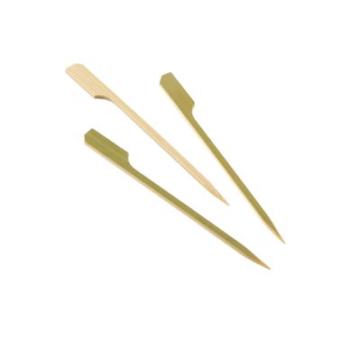 Bamboo Gun Shaped Paddle Skewers 9cm/ 3.5