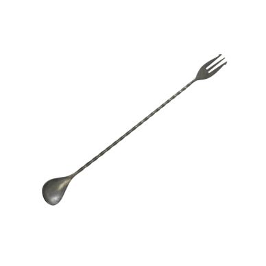 Vintage Fork End Bar Spoon 32cm