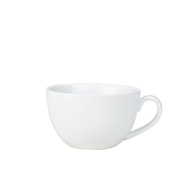 Genware Porcelain Bowl Shaped Cup 34cl/ 12oz - Pack of 6