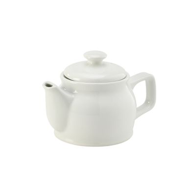 Genware Porcelain Teapot 31cl/ 11oz - Pack of 6