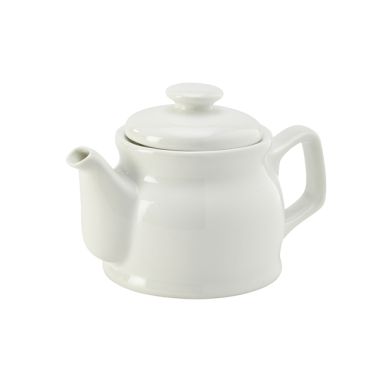 Genware Porcelain Teapot 45cl/ 15.75oz - Pack of 6