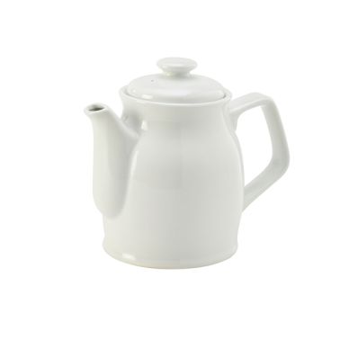 Genware Porcelain Teapot 85cl/ 30oz - Pack of 6