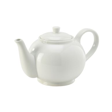 Genware Porcelain Teapot 85cl/ 30oz - Pack of 6