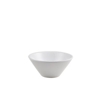 Genware Porcelain Low Conical Bowl 13.5cm/ 5.25