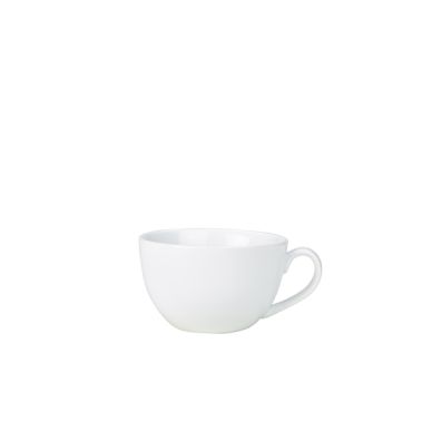 Genware Porcelain Bowl Shaped Cup 17.5cl/ 6oz - Pack of 6