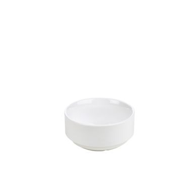 Genware Porcelain Unhandled Soup Bowl 25cl/ 8.75oz - Pack of 6
