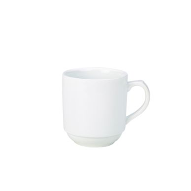 Genware Porcelain Stacking Mug 30cl/ 10oz - Pack of 6