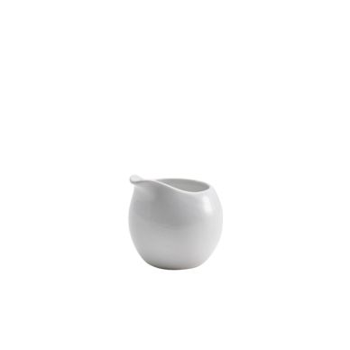 Genware Porcelain Milk Jug 8.5cl/ 3oz - Pack of 12