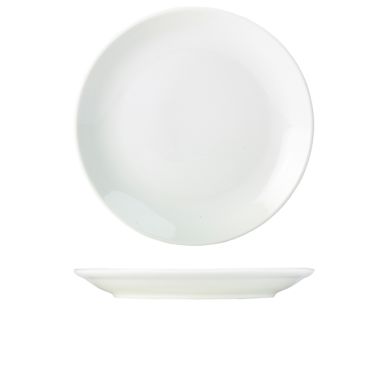 Genware Porcelain Coupe Plate 30cm/ 12