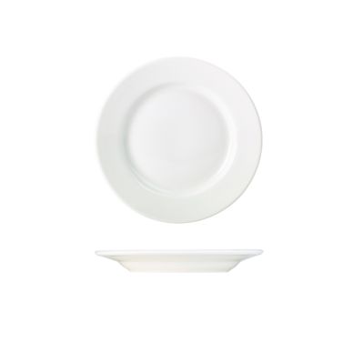 Genware Porcelain Classic Winged Plate 19cm/ 7.5