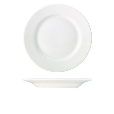 Genware Porcelain Classic Winged Plate 28cm/ 11