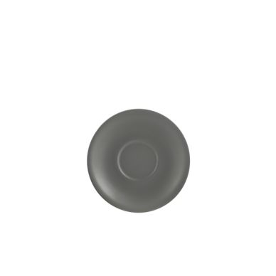 Genware Porcelain Matt Grey Saucer 12cm/ 4.75