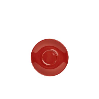 Genware Porcelain Red Saucer 12cm/ 4.75